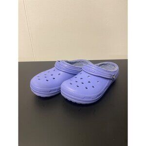Crocs Women's Purple Lined Clogs Size 5 SKU 2068